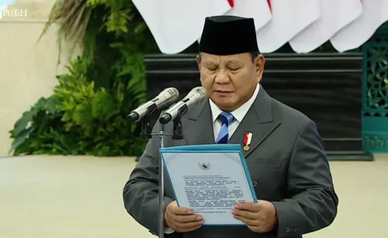 Presiden Prabowo Lantik Pratikno dan Hatta Rajasa Jadi Wantimpres, Berikut Daftarnya