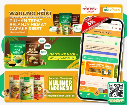 HOKI Siap Tangkap "Cuan" Dari Hasil Jual Produk Makanan Sehat