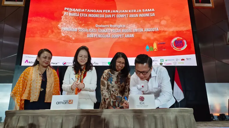Percepat Literasi, BEI dan Dompet Aman Kolabs Hadirkan Progam Aman Financial Literacy (AFL)