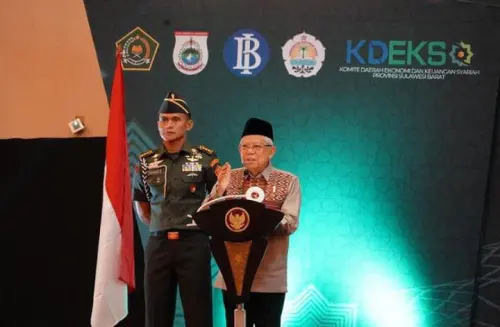 Wapres Kyai Ma'Ruf Amin: Komite Daerah Ekonomi dan Keuangan Syariah (KDEKS) Ikhtiar Bumikan Ekonomi Syariah