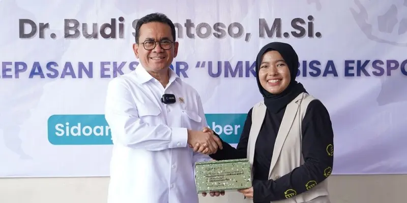 Mendag Lepas Ekspor 4 UMKM Jatim, Nilainya Sebesar Rp 3,9 Triliun