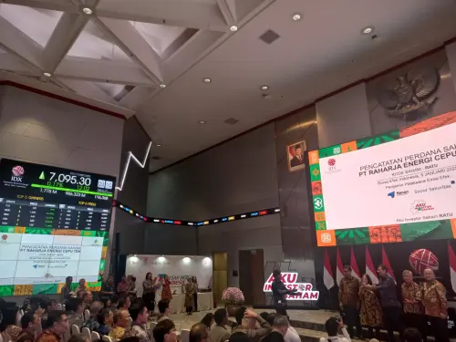 Oversubscription Lebih dari 300 kali, Listing Perdana Saham Raharja Energi Cepu (RATU) Sentuh ARA