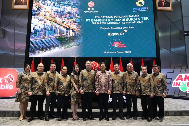 Emiten Kongsian Aguan dan Grup Salim CBDK Kantongi Penjualan Rp239 Miliar