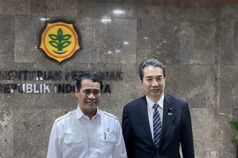 Indonesia dan Jepang Resmi Kerja Sama di Sektor Teknologi Pertanian