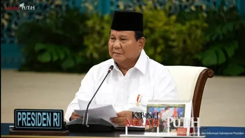 Prabowo : Indonesia Sempat Ditakut-takuti Penurunan Rating